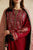 FULLY EMBROIDERED 3PC DHANAK DRESS WITH PRINTED DHANAK SHAWL-ZSJ5025