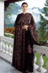 FULLY EMBROIDERED 3PC KARANDI DRESS WITH EMBROIDERED KARANDI SHAWL-ZSJ5017